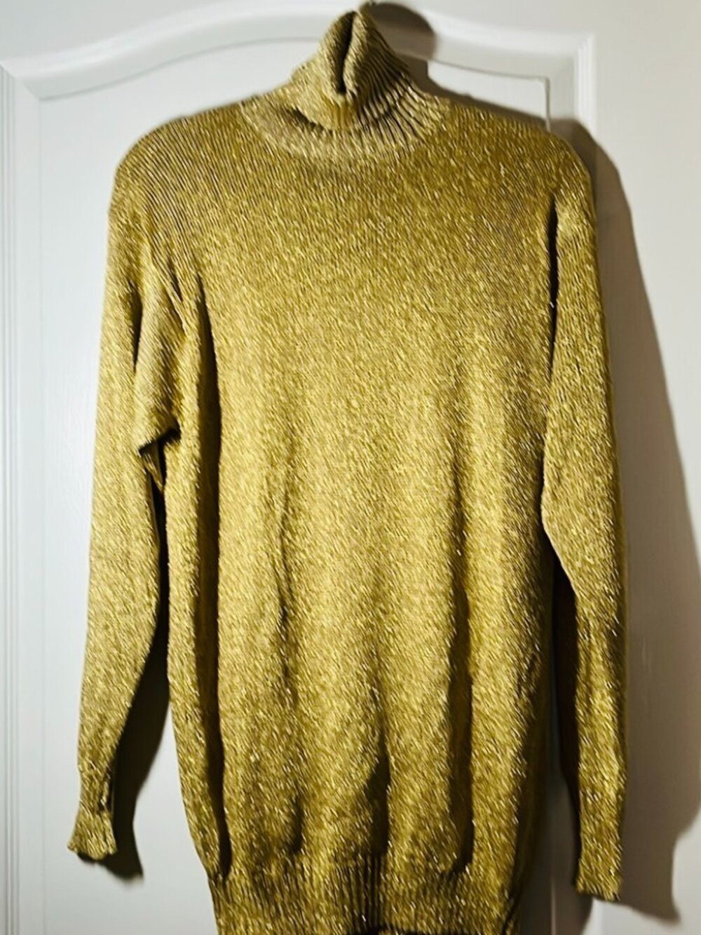 RALPH LAUREN Golden Sweater, Size L, pre-owned